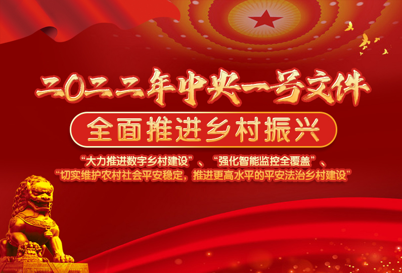 2022年中央一號文件發(fā)布，智慧安防產(chǎn)業(yè)有哪些“大錢景”？